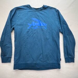 Patagonia Cotton Flying Fish WeatherVane Sweatshirt- Large